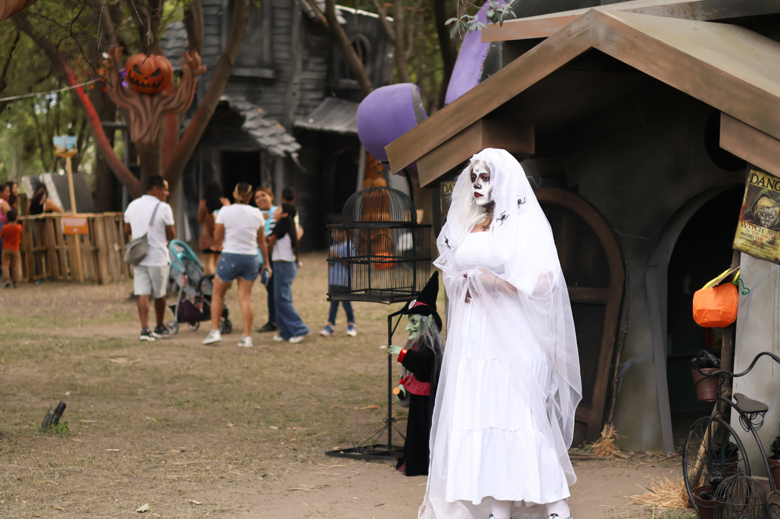 Casa de la Bruja en el Parque de las Calabazas