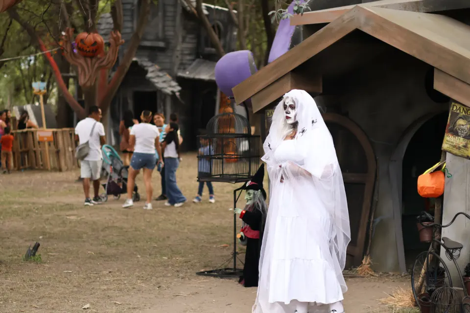 Casa de la Bruja en el Parque de las Calabazas