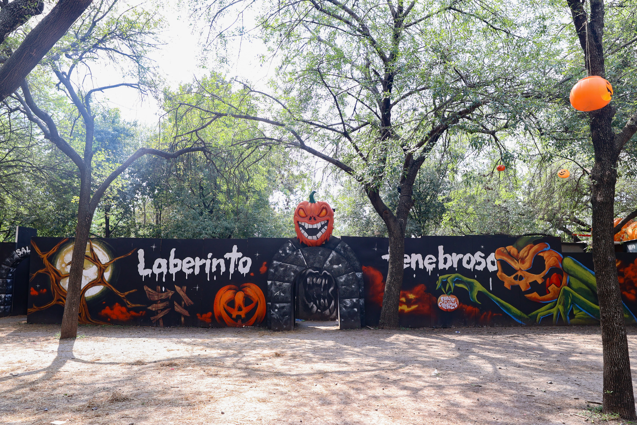 Laberinto sin Fin en el Parque de las Calabazas