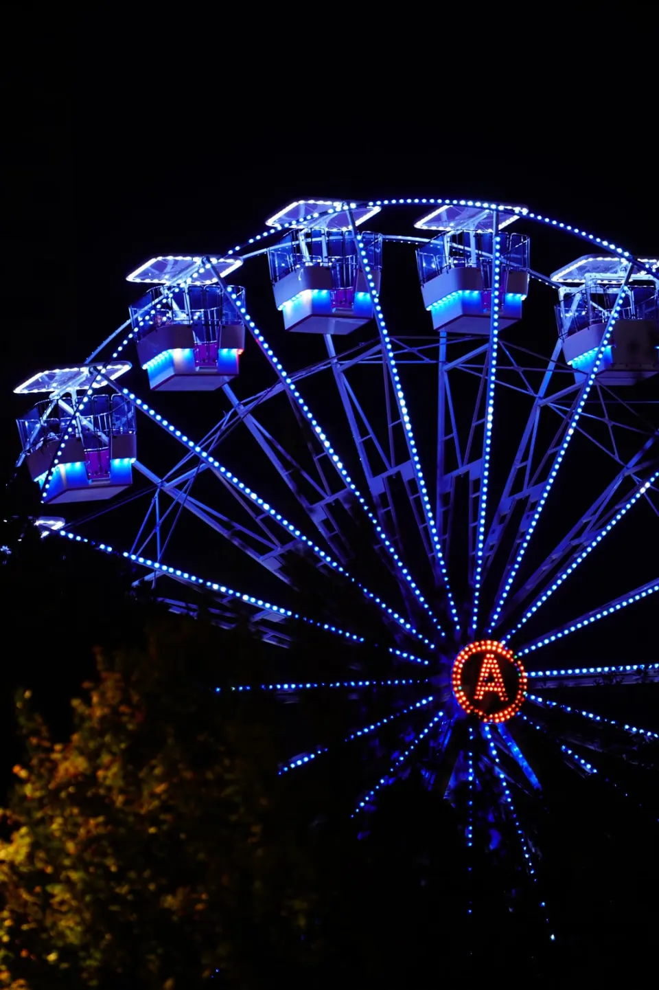 Rueda de la Fortuna en el Parque de las Calabazas