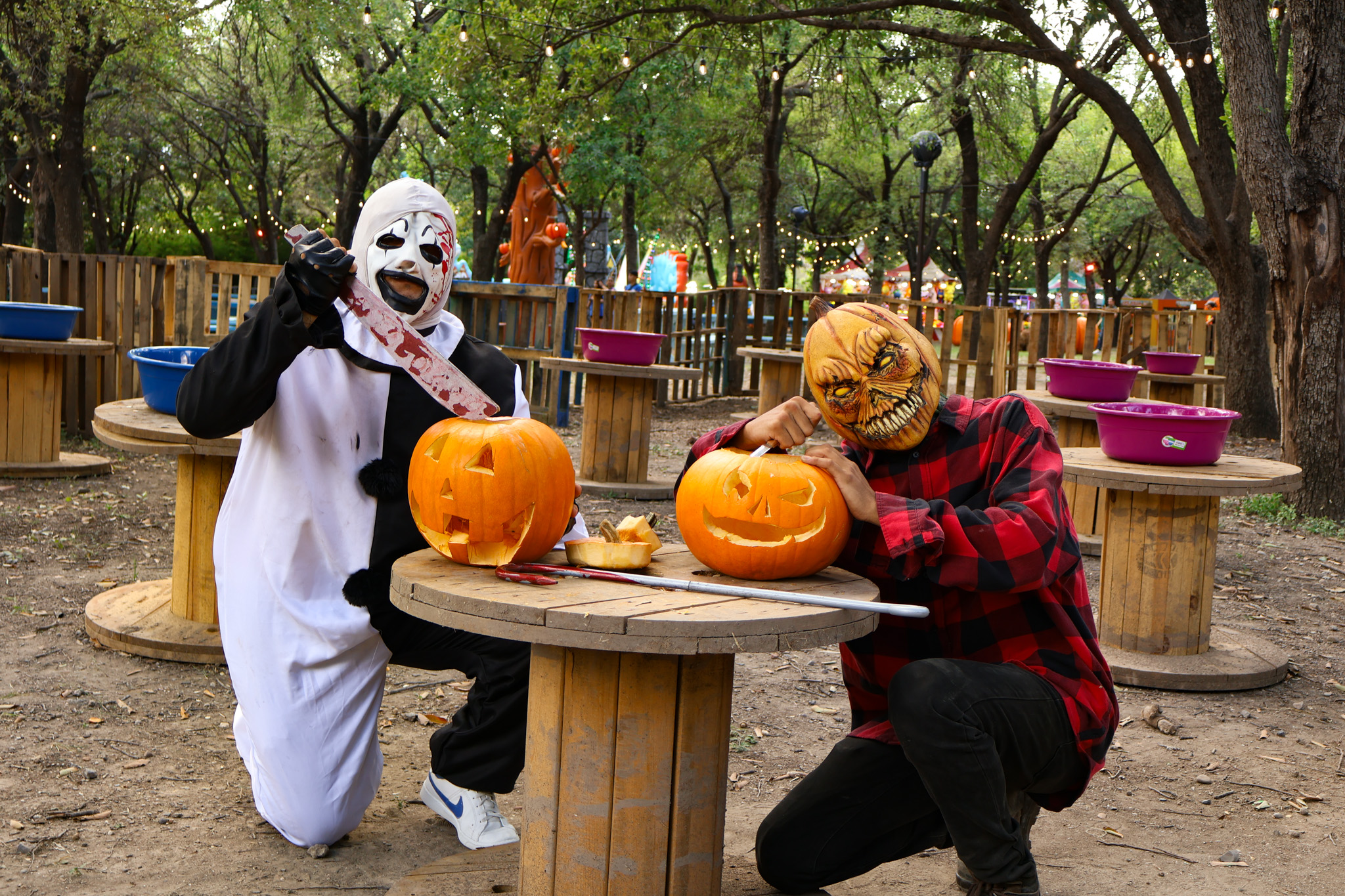 Tallar tu Calabaza en el Parque de las Calabazas