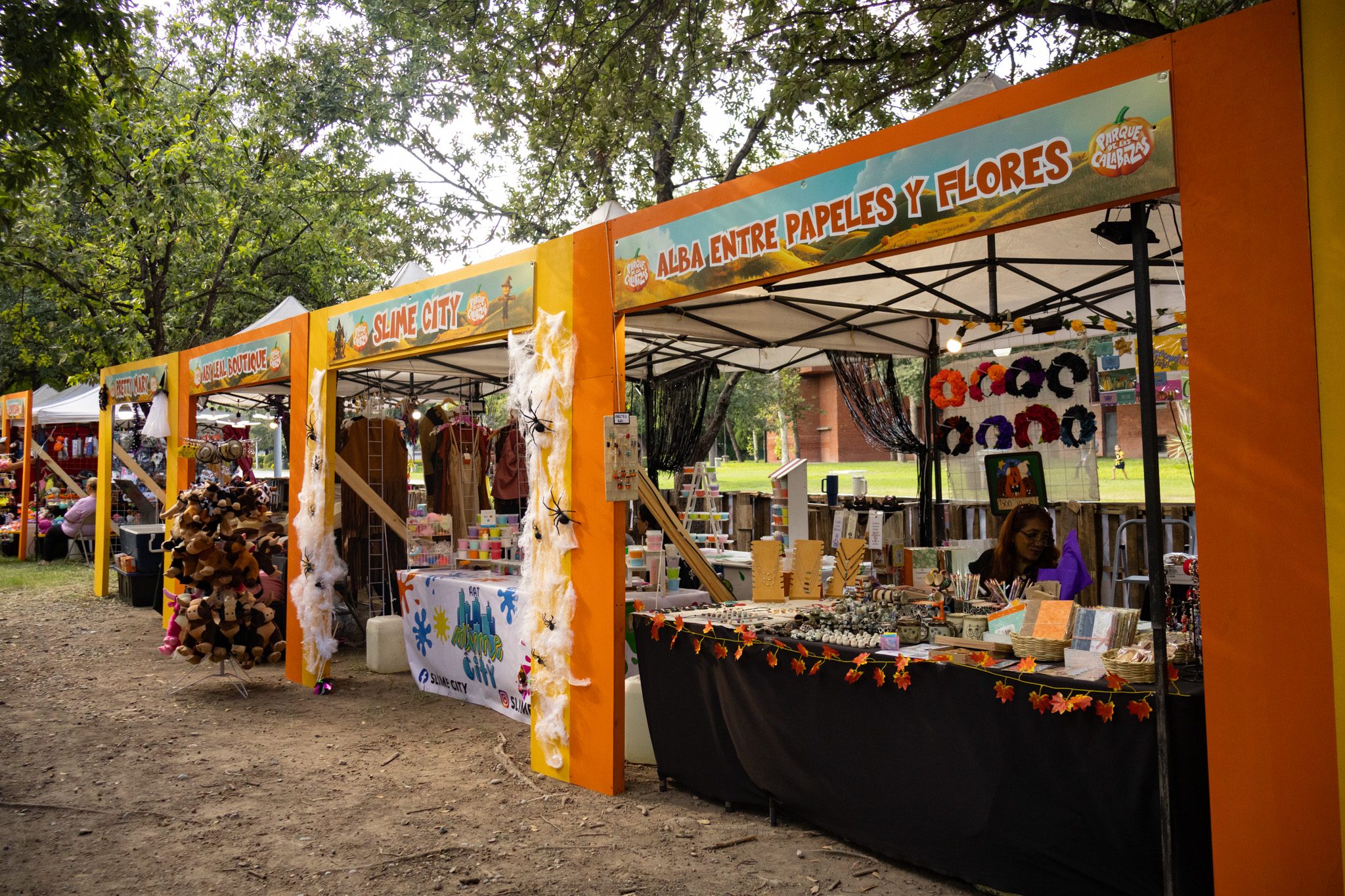 Zona Mercalabaza & Foodtrucks en el Parque de las Calabazas