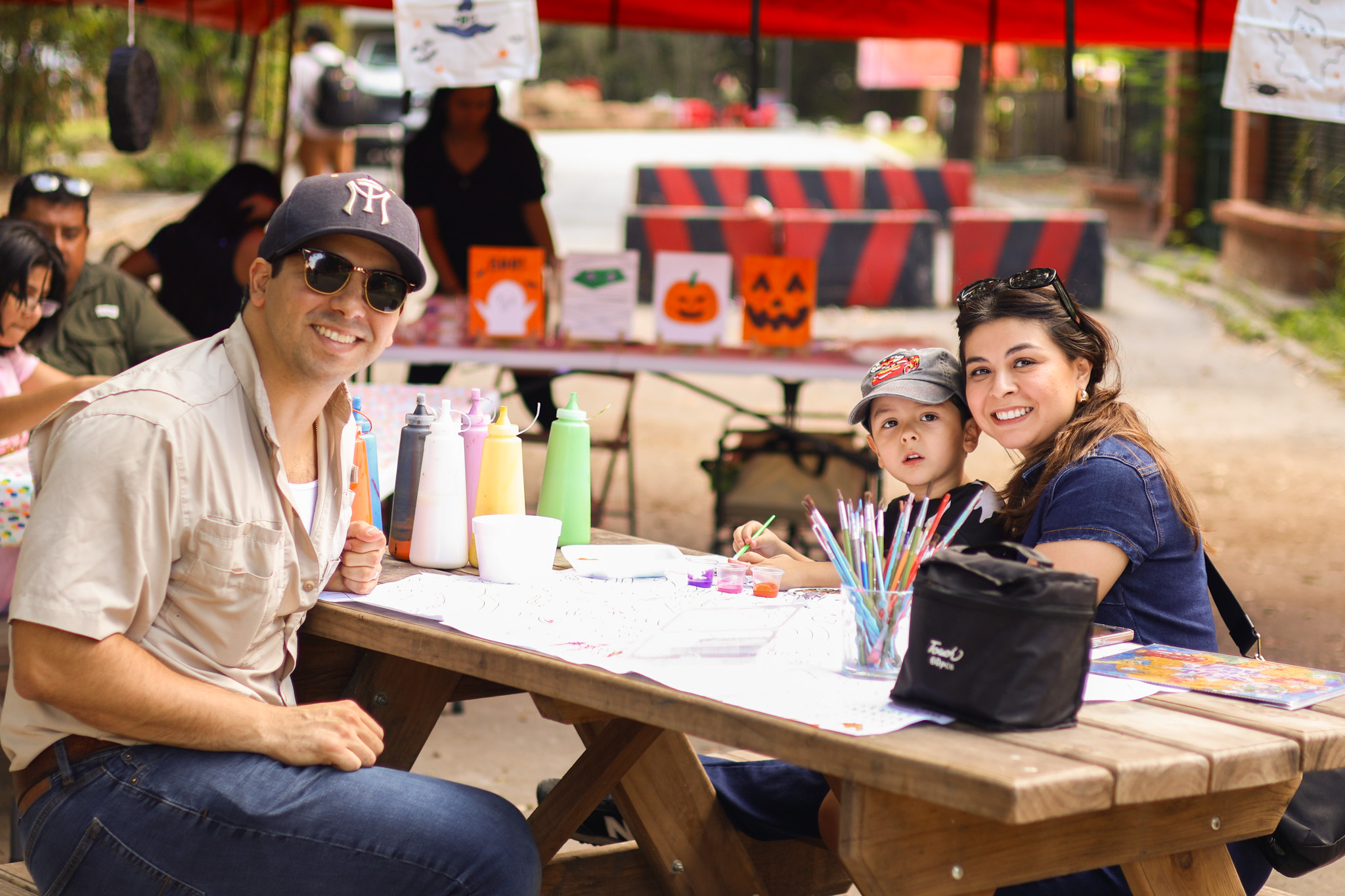 Zona Picnic en el Parque de las Calabazas